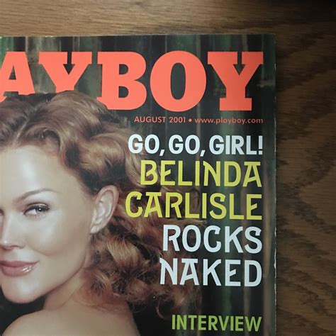 belinda nude|Belinda Carlisle: Playboy pinup